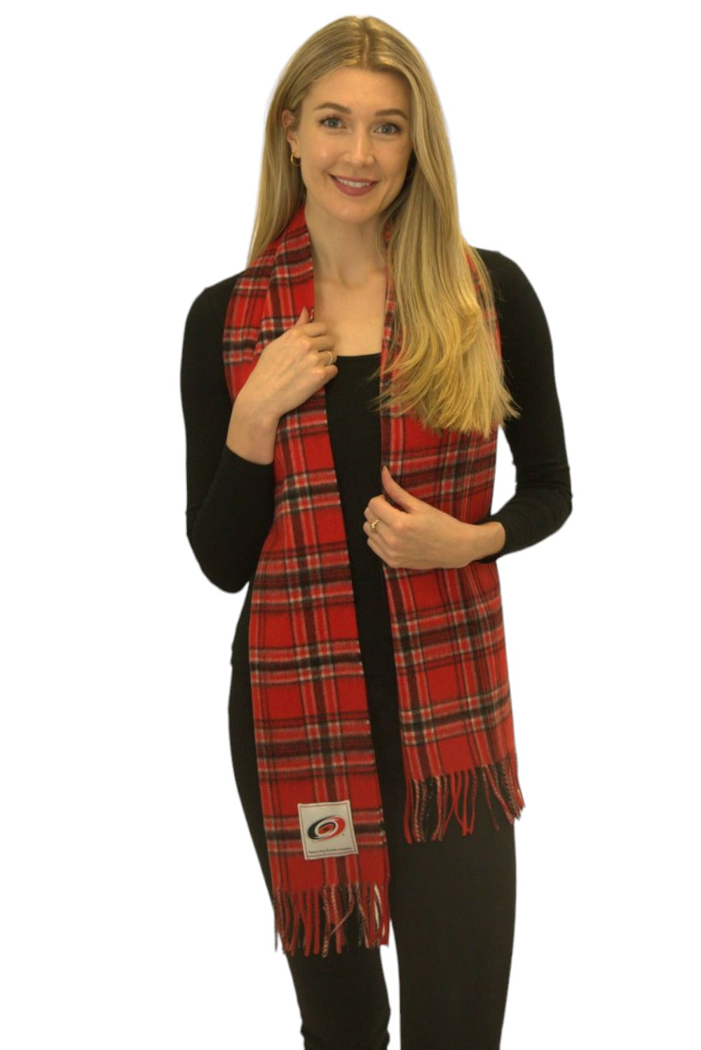 Carolina Hurricanes Lambswool Scarf Extra Long