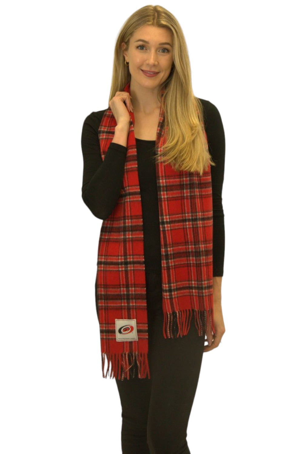 Carolina Hurricanes Lambswool Scarf Extra Long
