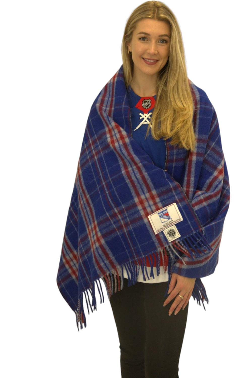 New York Rangers Wool Stadium Blanket