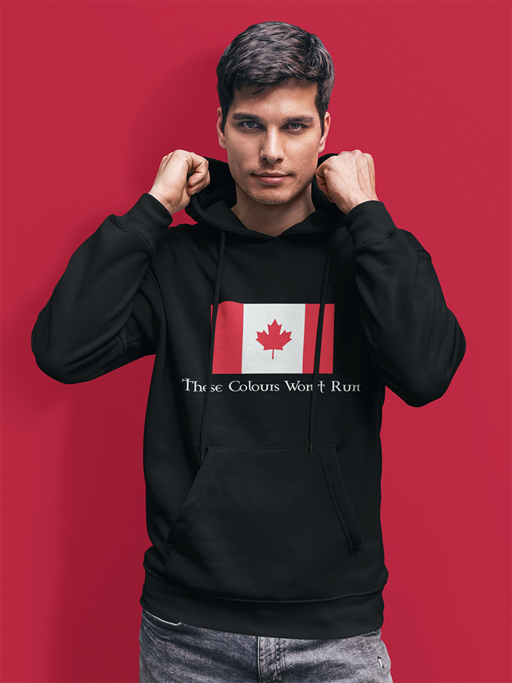 Elbows Up - These colours won't run HOODIE