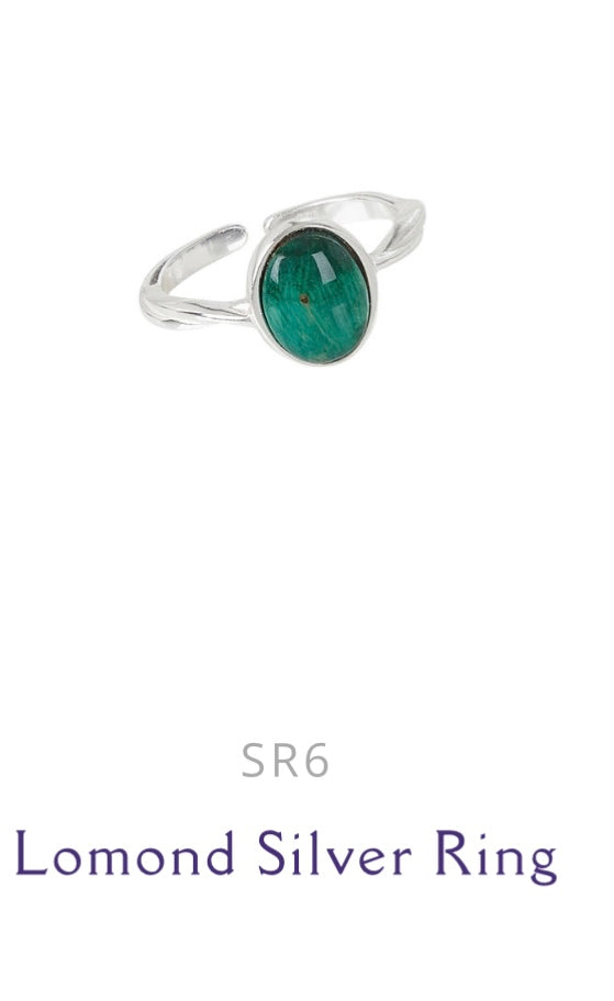 Heathergem Sterling Silver Ring.