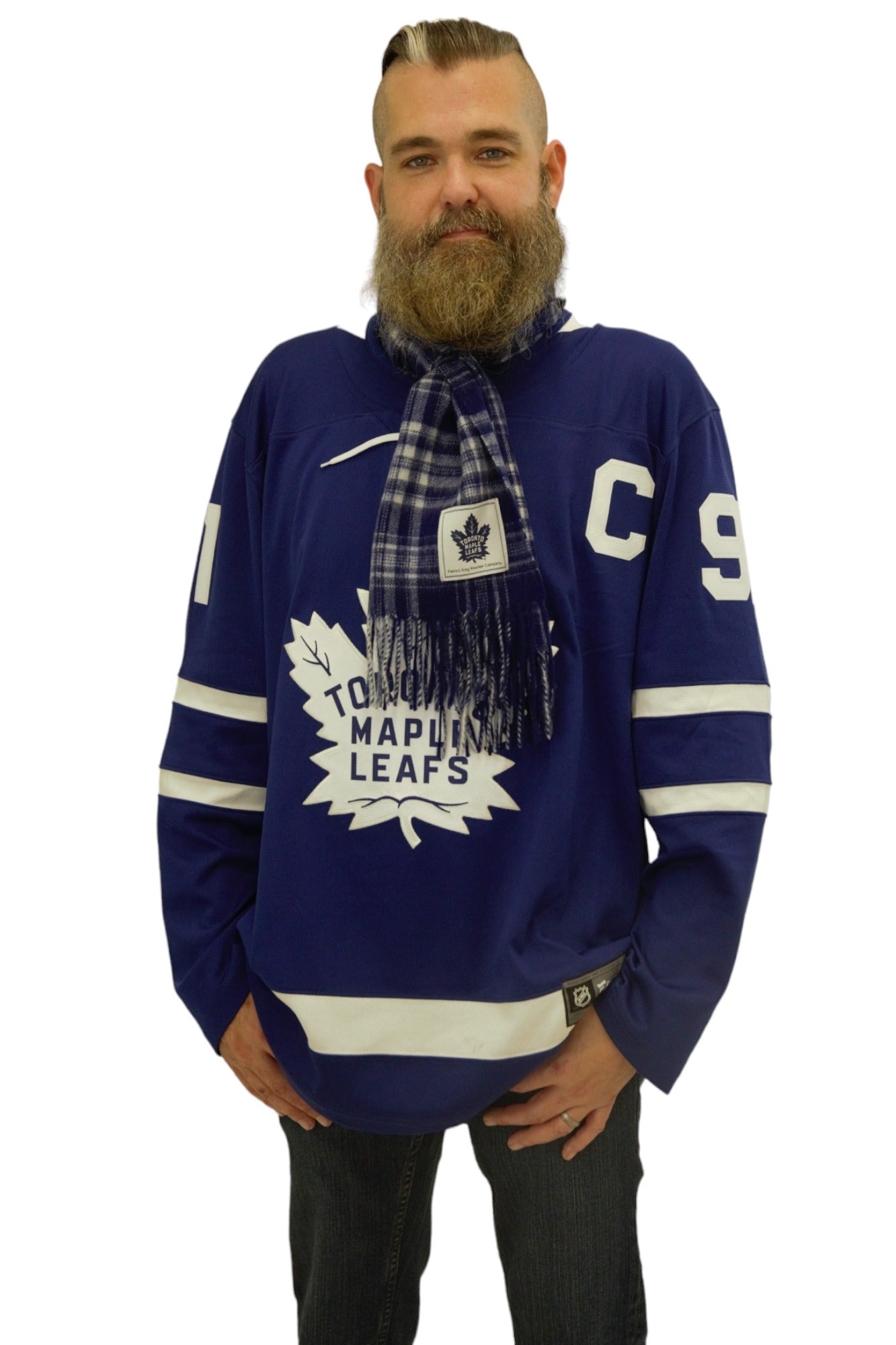 Toronto Maple Leafs Lambswool Scarf Extra Long