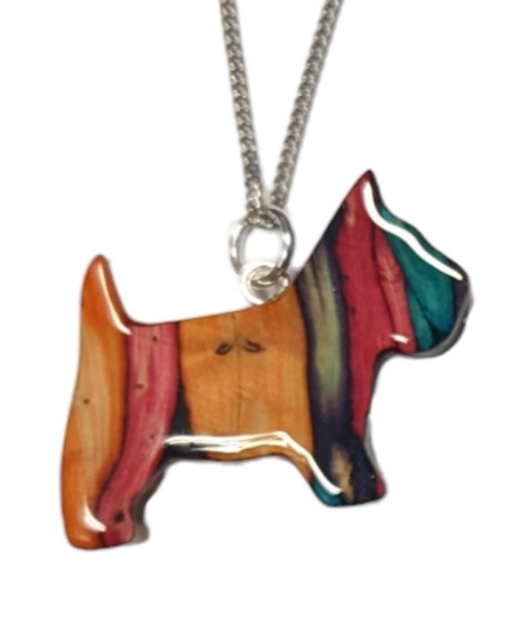 Heathergem Scottie Dog Neckalce