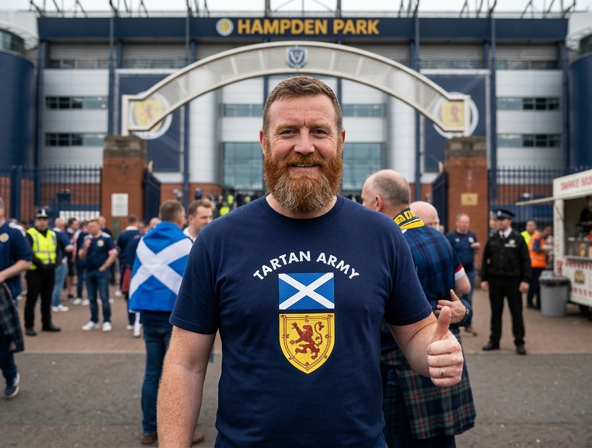 Tartan Army Tee
