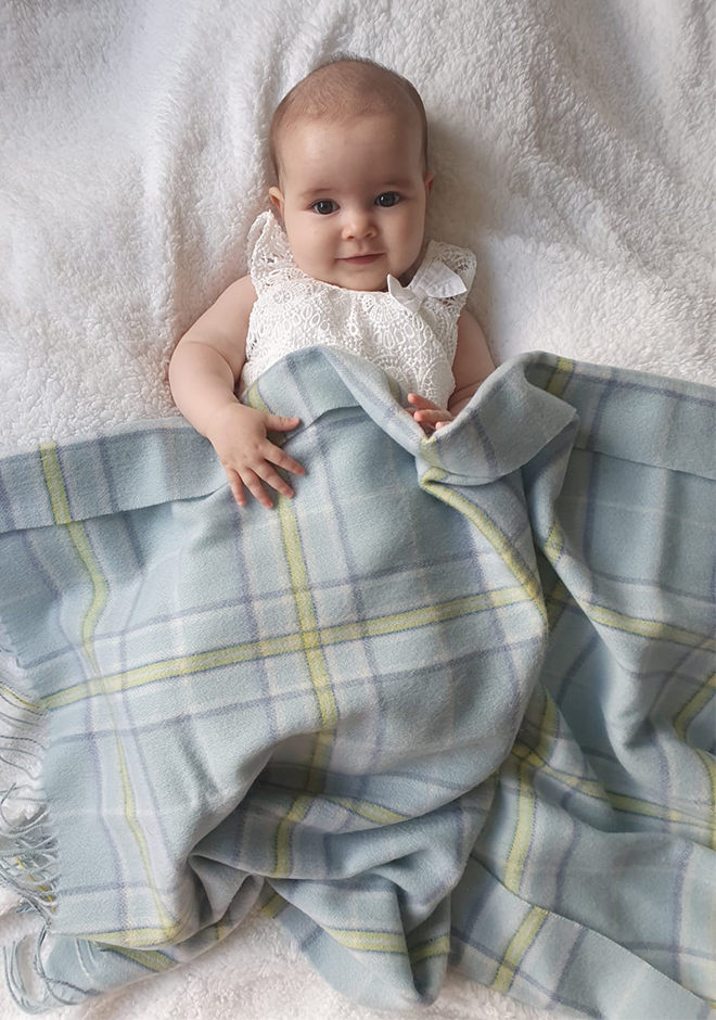 Newborn girl blankets deals