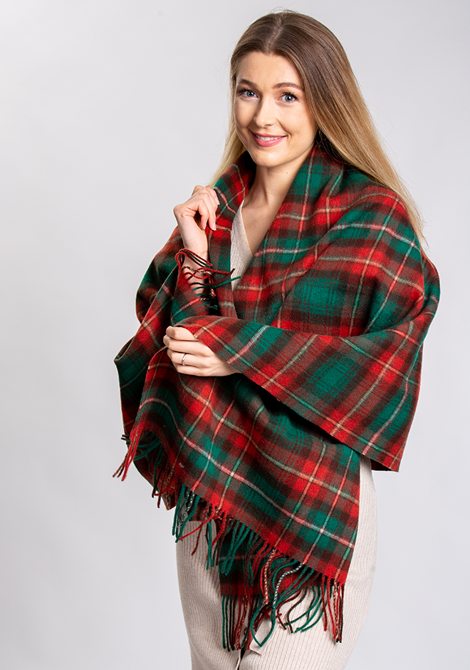 Lambswool Tartan Stoles