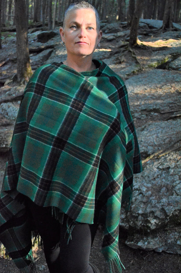 Lambswool Tartan Capes