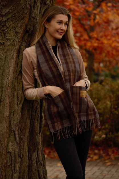 Outlander Merino Wool Pocket Scarf