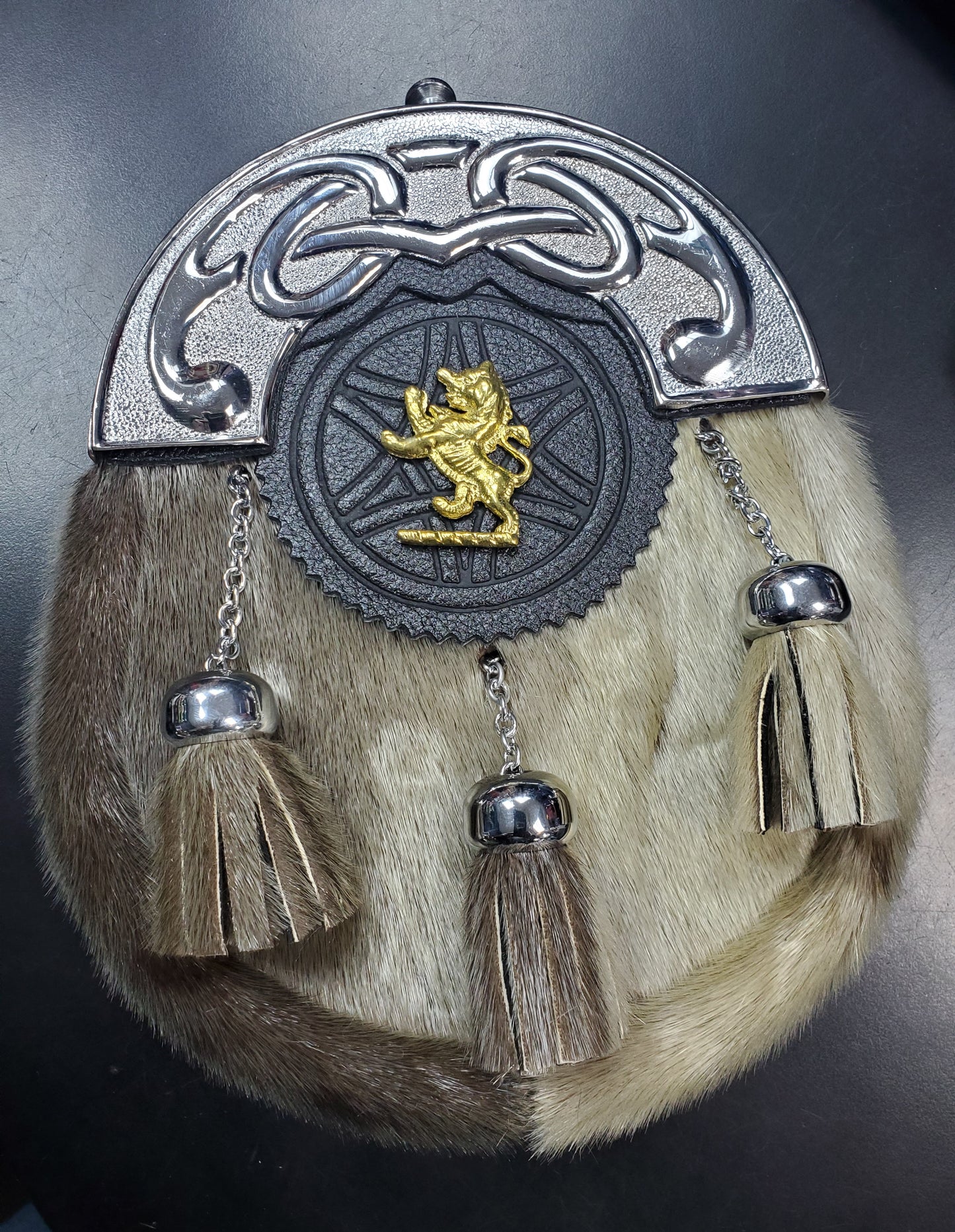 Rampant Lion Seal Sporran