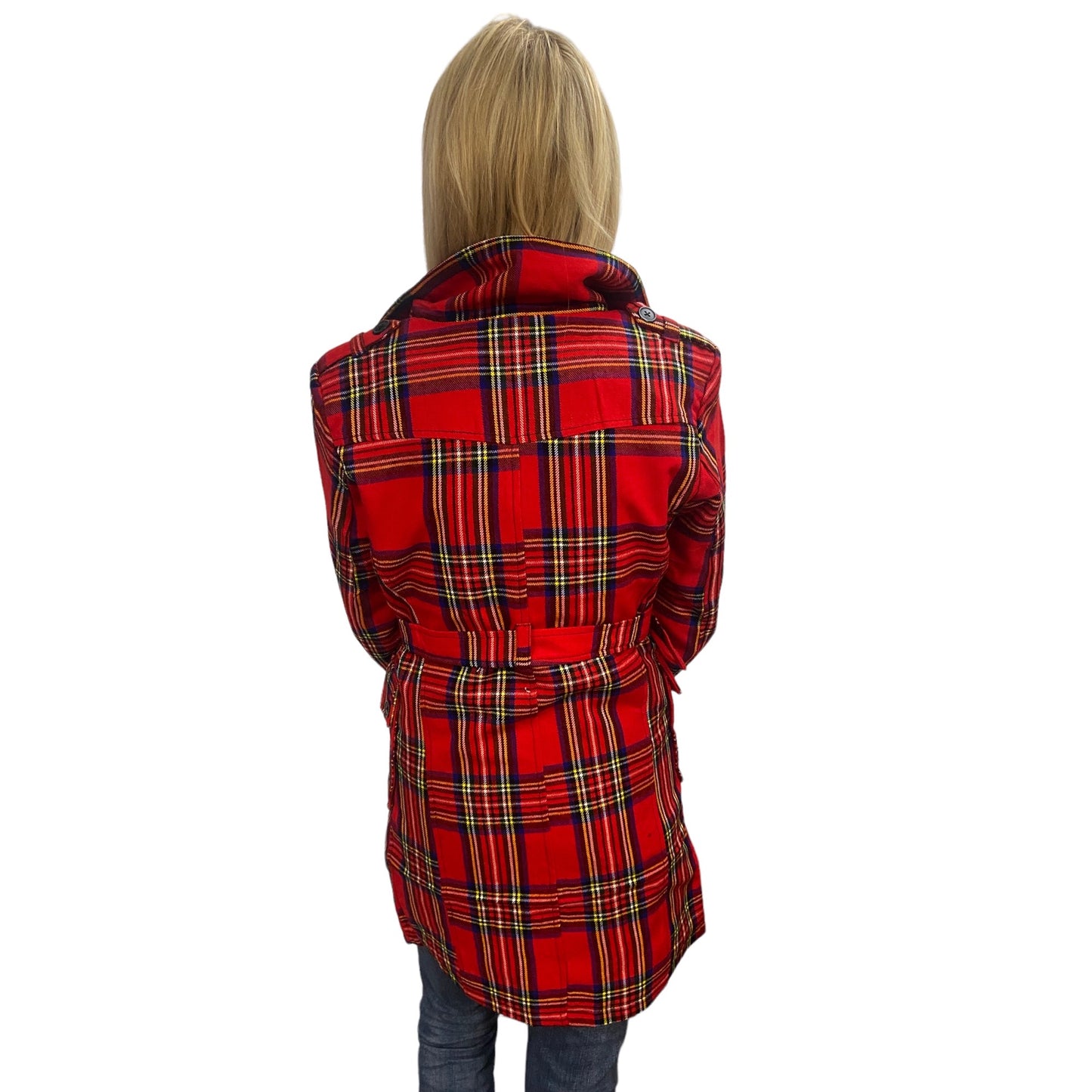 Heritage Tartan Long Trench Jacket
