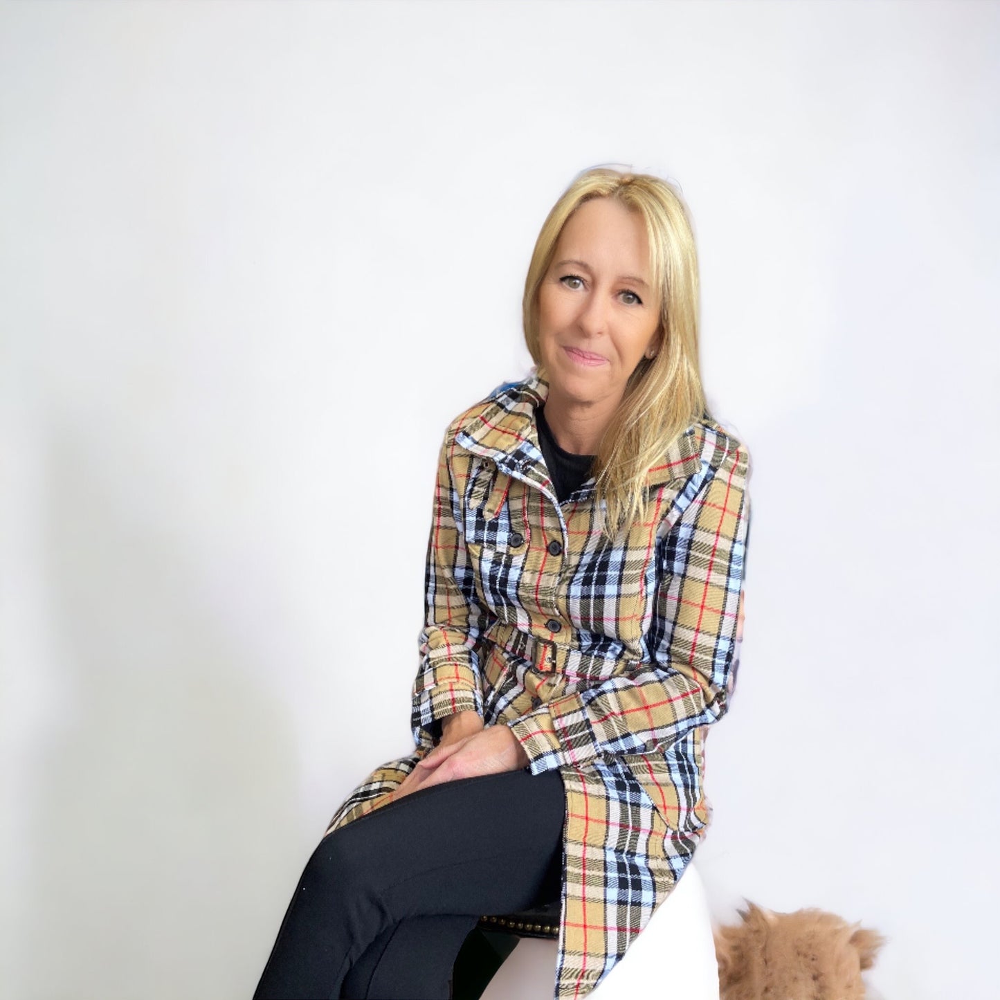 Heritage Tartan Long Trench Jacket