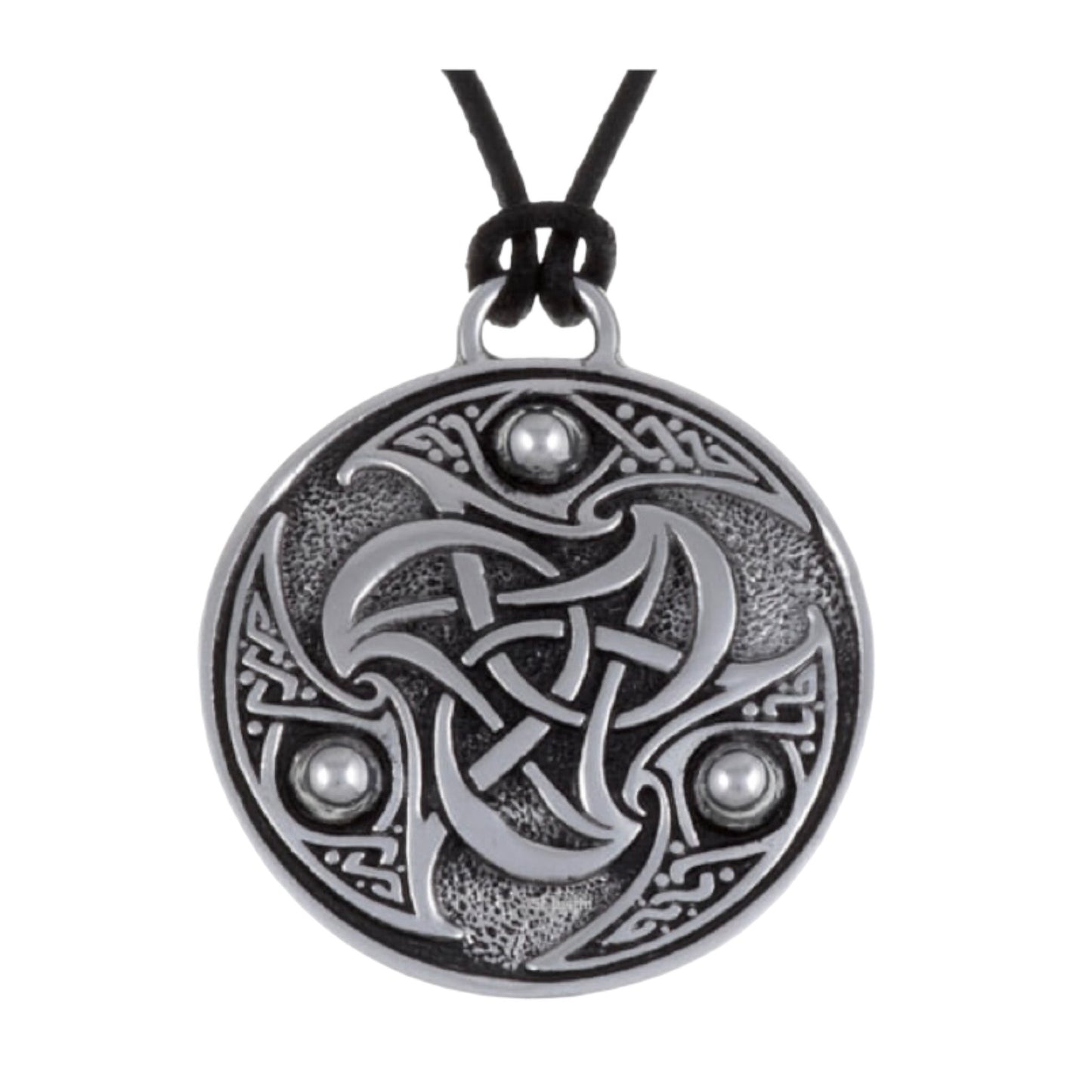 St. Justin Interlacing Triscele Pendant
