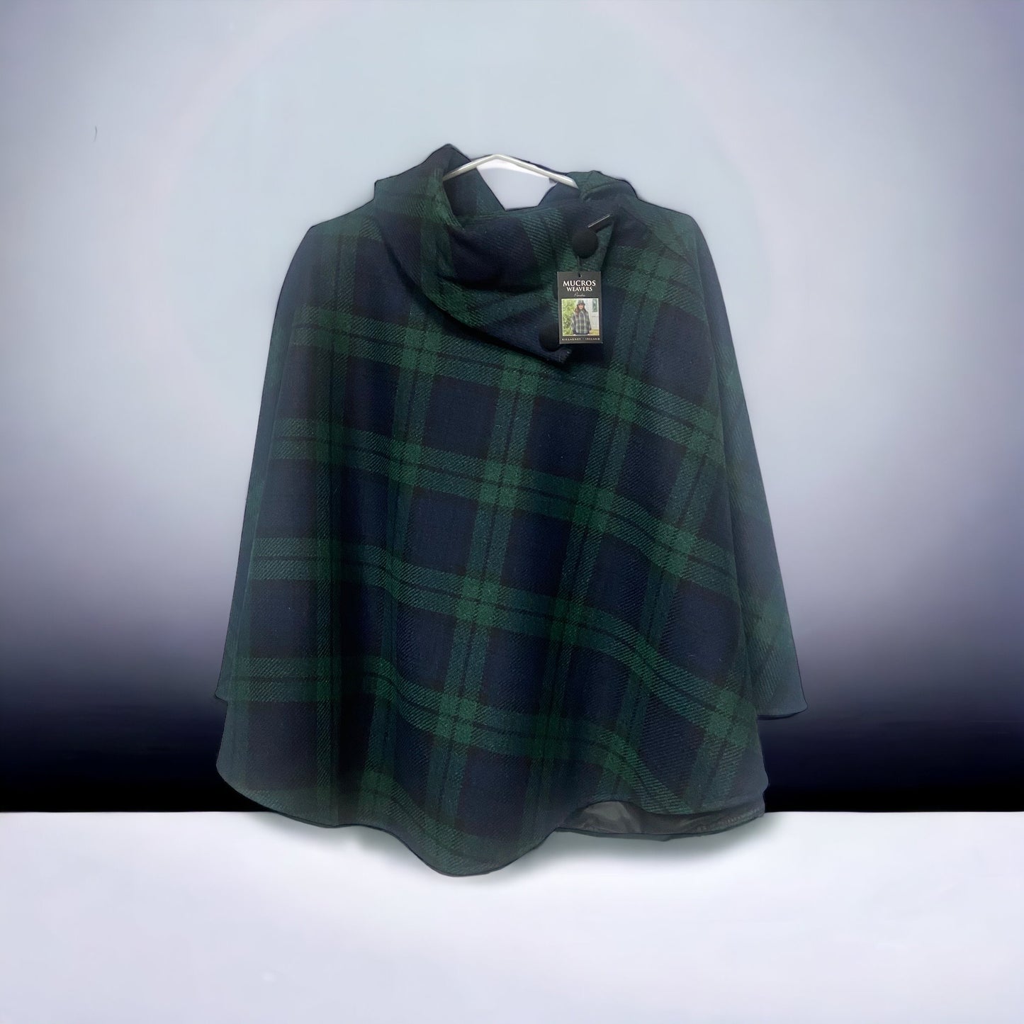 Mucros Tweed Poncho