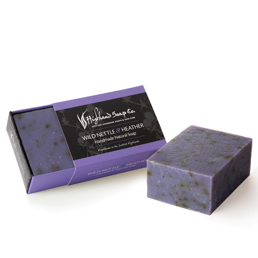 Highland Wild Nettle & Heather Handmade Natural Soap