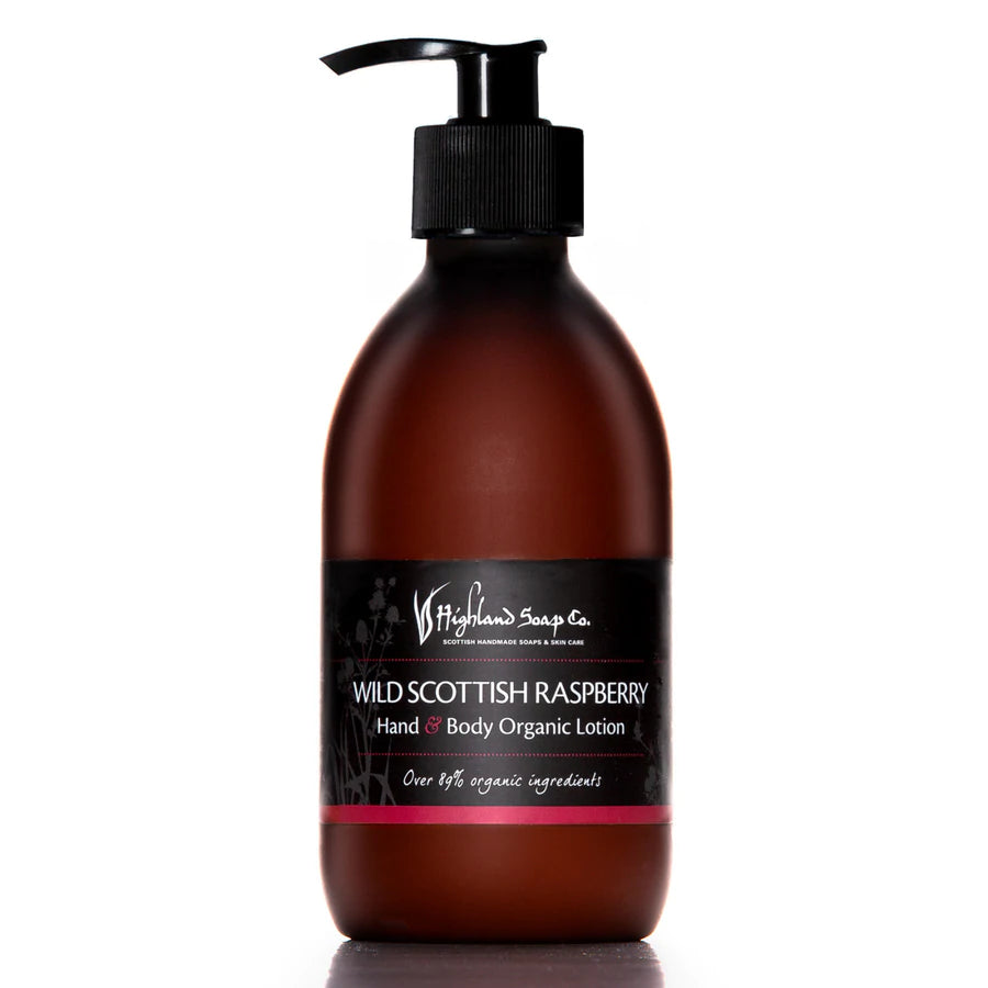 Highland Wild Scottish Raspberry Hand & Body Lotion 300ml