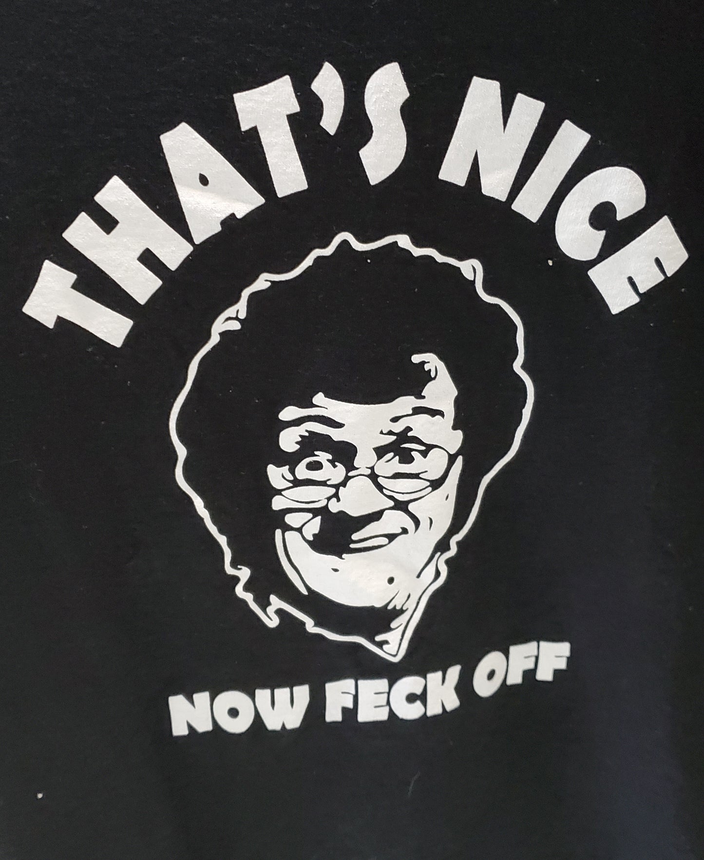 Feck off Black tee