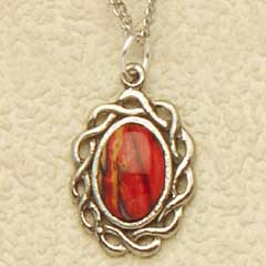 Heather Gems - Heart Pendant with chain