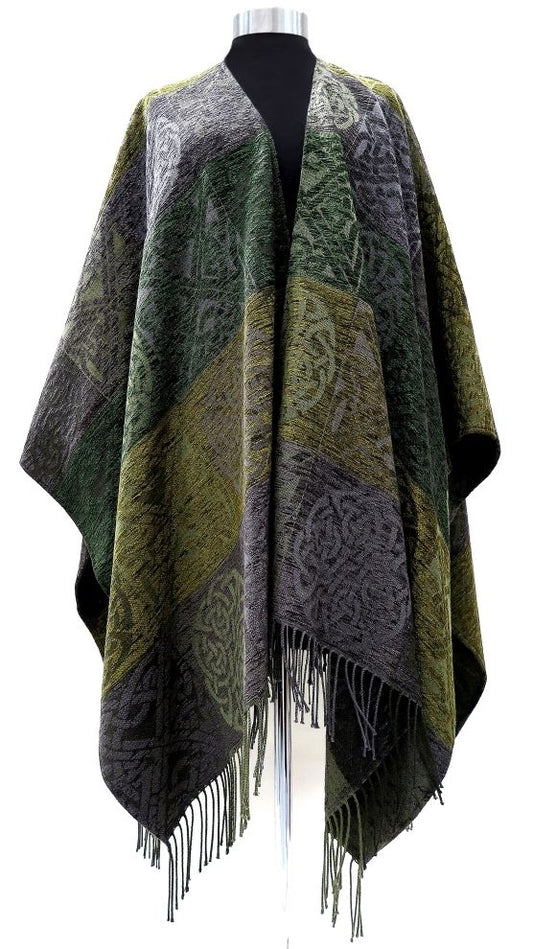 Calzeat of Scotland Celtic Knot Loudoun Ruana