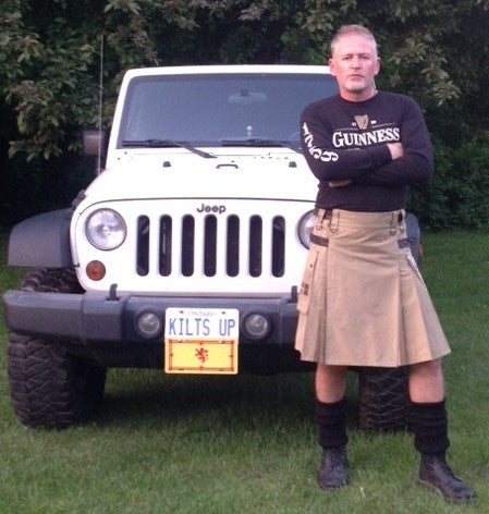 Khaki Utility Kilt