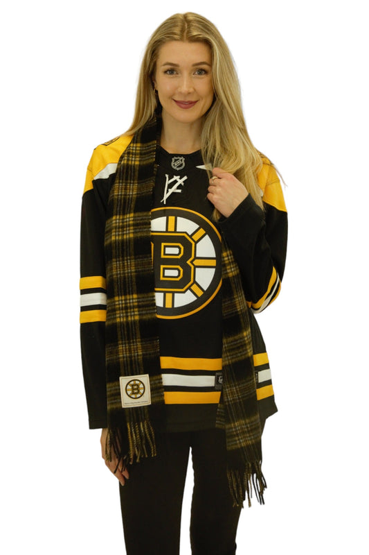 Boston Bruins Lambswool Scarf Extra Long