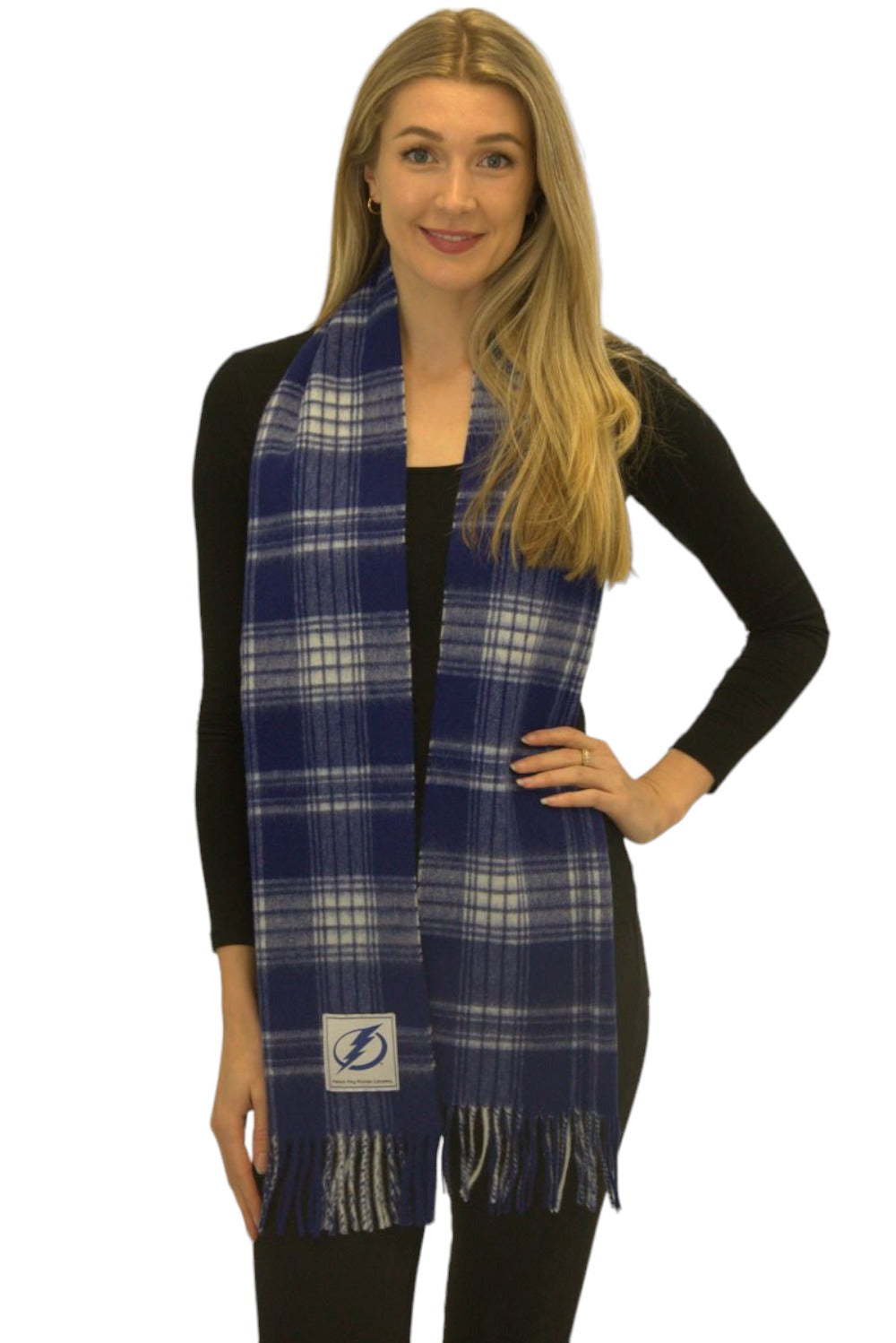 Tampa Bay Lightning Lambswool Scarf Extra Long