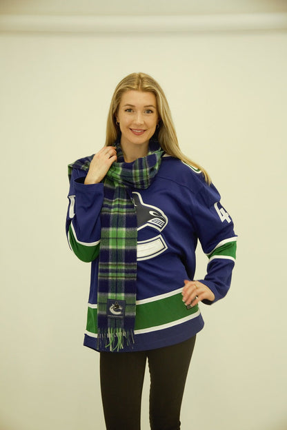 Vancouver Canucks Extra Long Lambswool Scarf