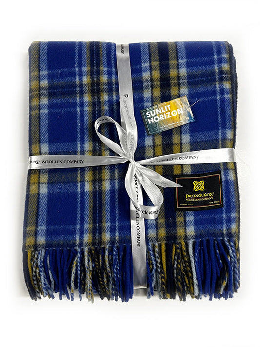 Sunlit Horizon Deluxe Blanket