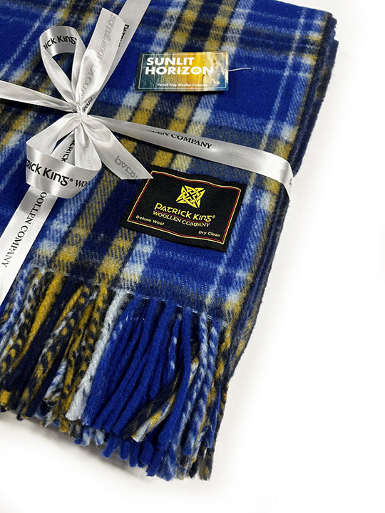 Sunlit Horizon Deluxe Blanket