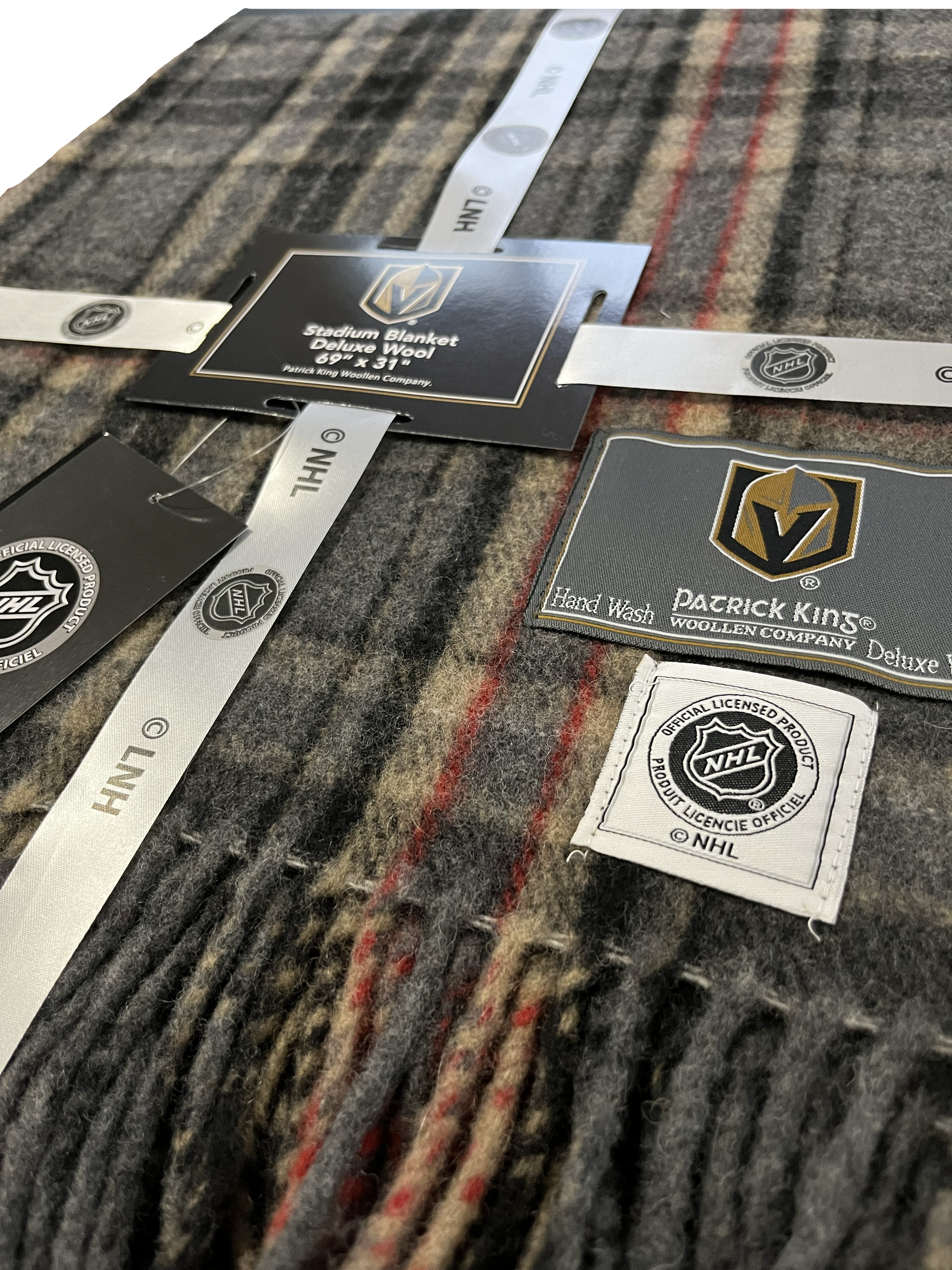 Vegas Golden Knights Wool Stadium Blanket