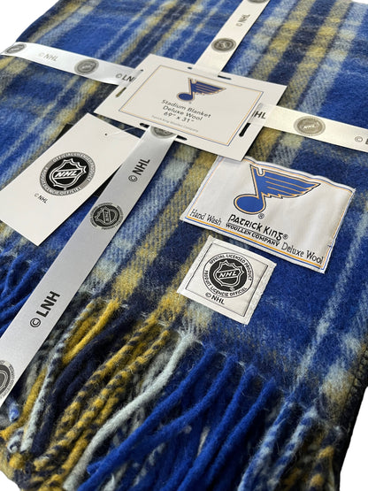 St. Louis Blues Wool Stadium Blanket