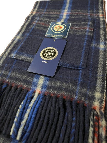 Winnipeg Jets Wool Pocket Scarf