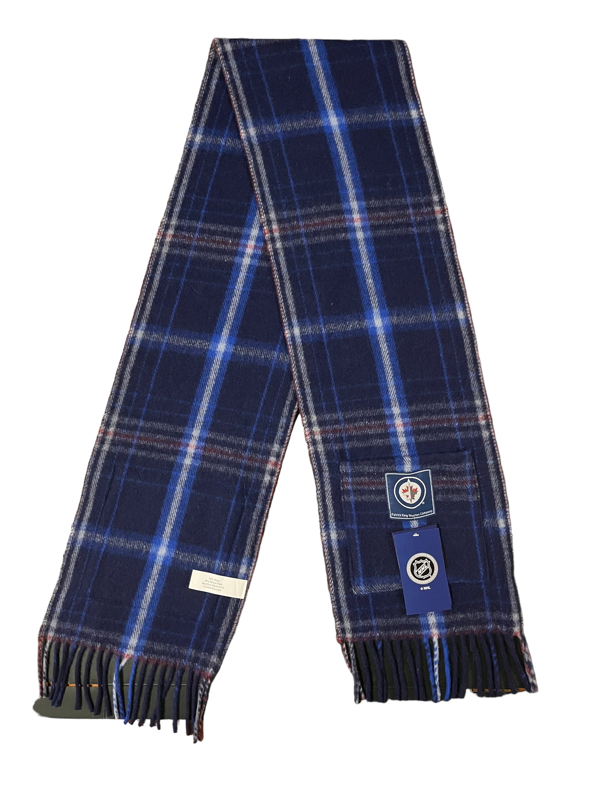 Winnipeg Jets Wool Pocket Scarf