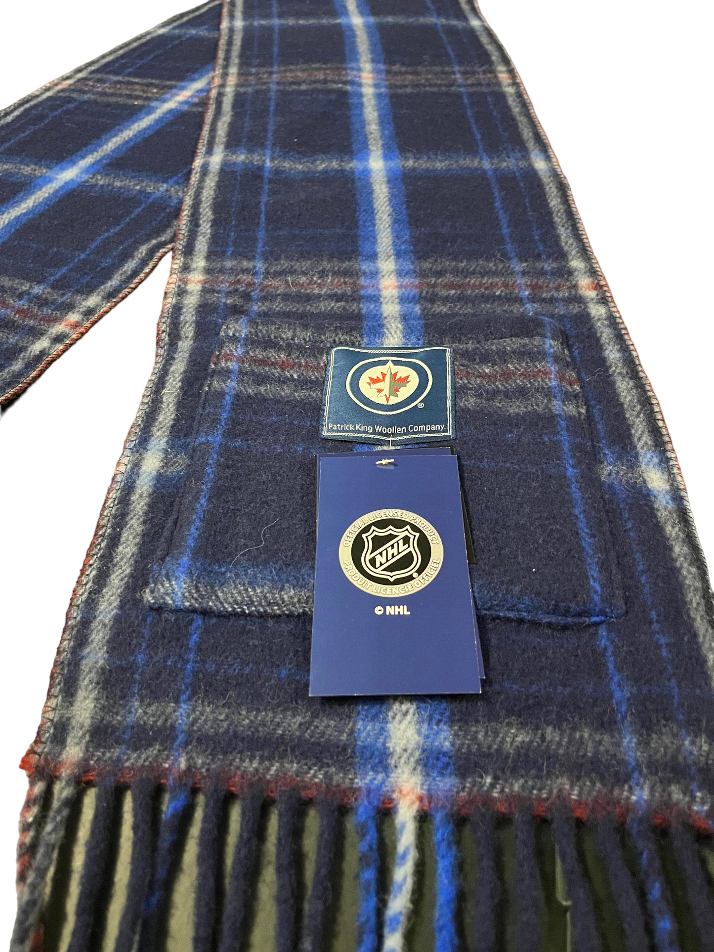 Winnipeg Jets Wool Pocket Scarf