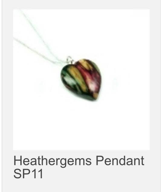 Heathergem Heart Pendant