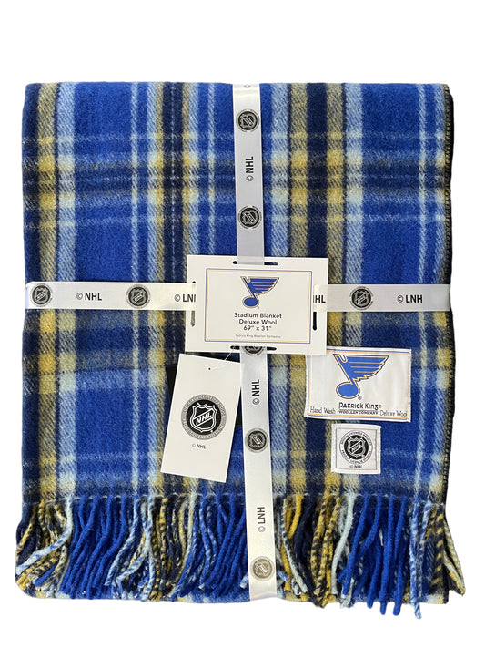 St. Louis Blues Wool Stadium Blanket