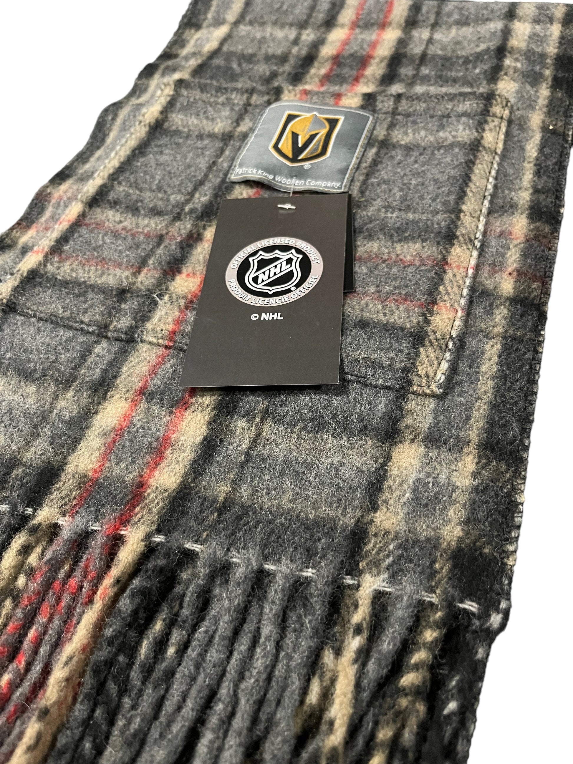 Vegas Golden Knights Wool Pocket Scarf