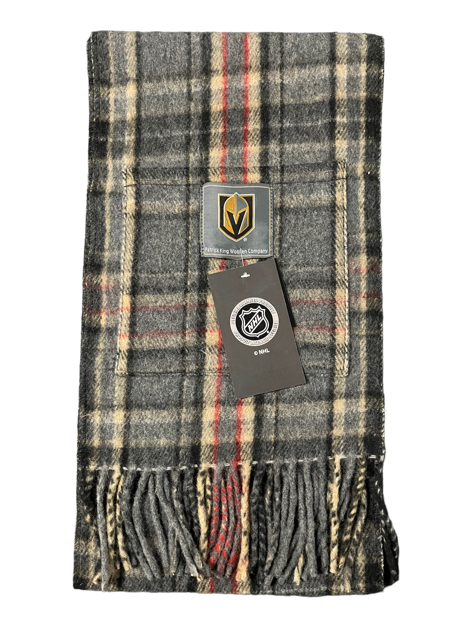 Vegas Golden Knights Wool Pocket Scarf