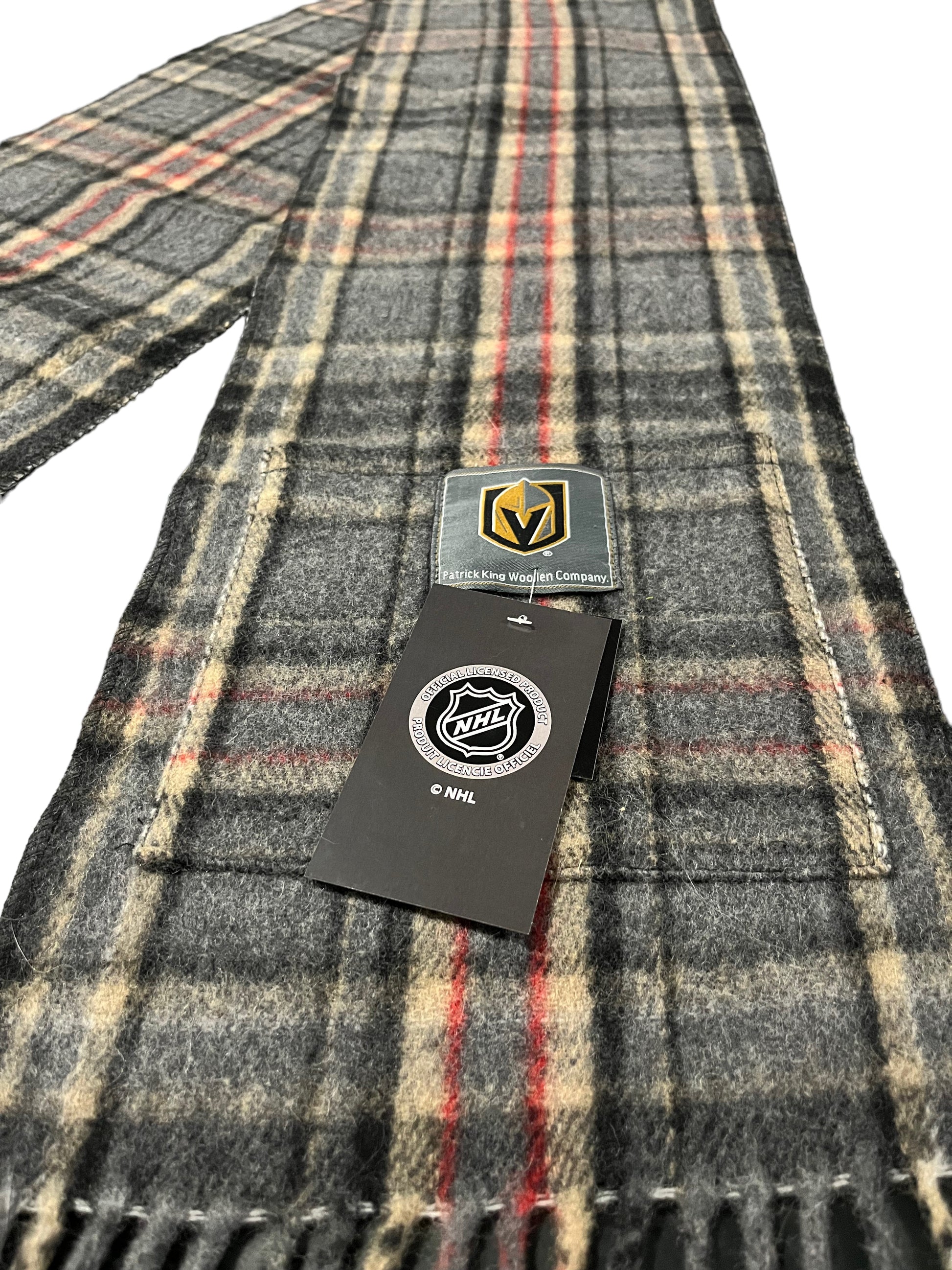 Vegas Golden Knights Wool Pocket Scarf