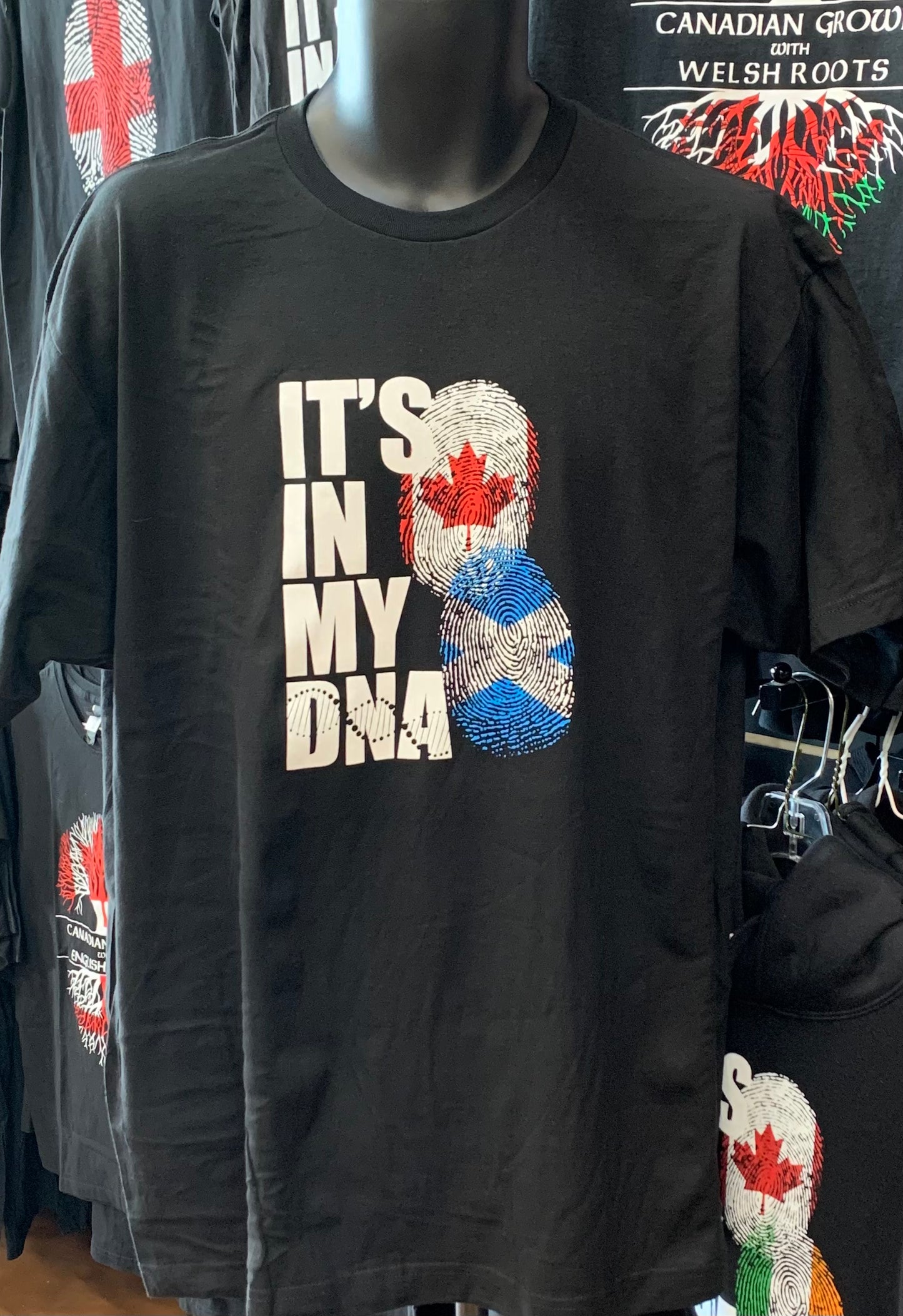 DNA Scottish Canadian T-Shirt