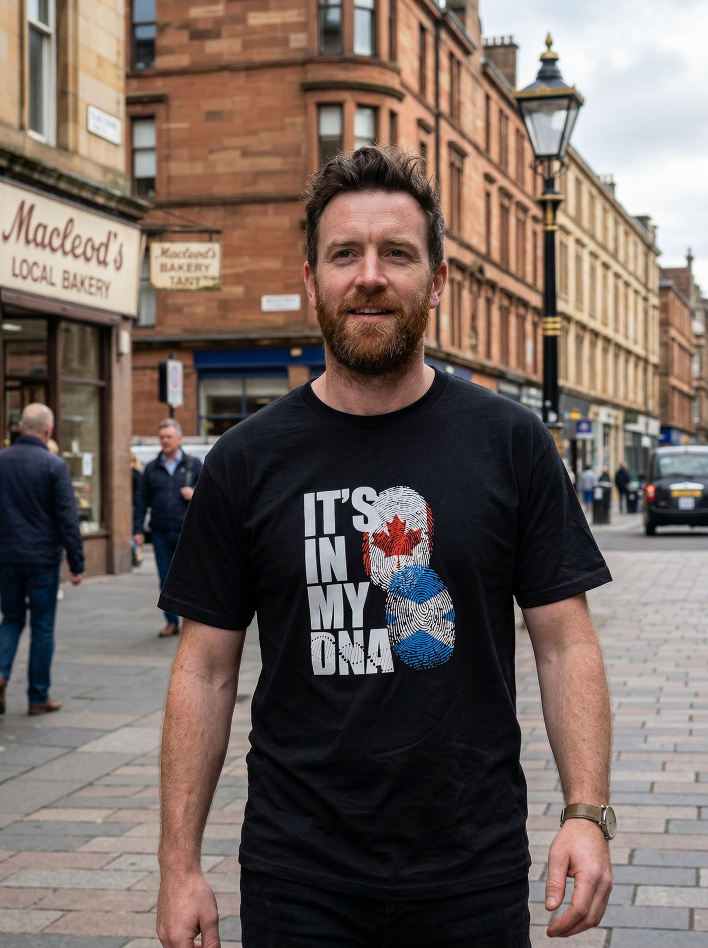 Scottish Canadian DNA Unisex T-Shirt