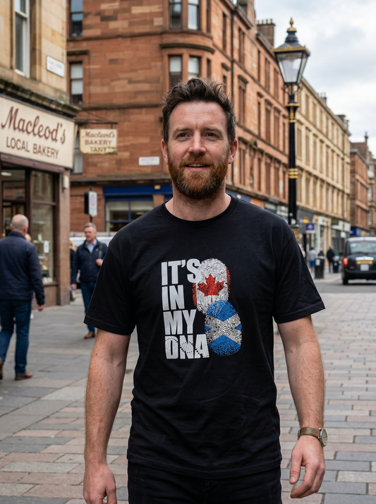 Scottish Canadian DNA Unisex T-Shirt