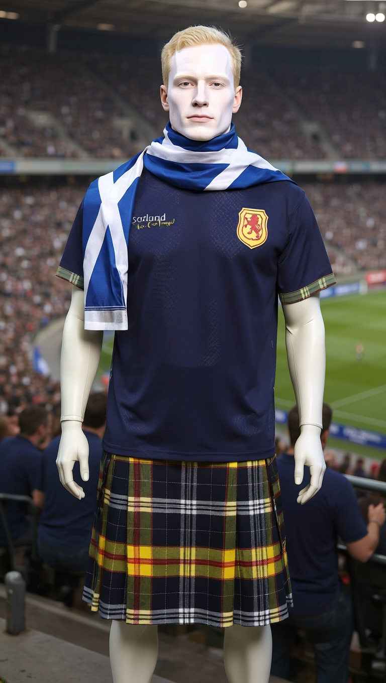 World Cup Tartan Kilt