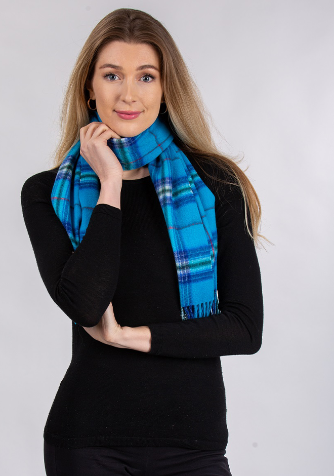 Lambswool Tartan Scarf