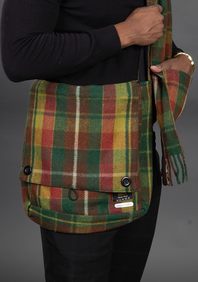 Tartan messenger bag hotsell