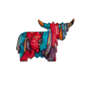 Heathergem Highland Cow Brooch