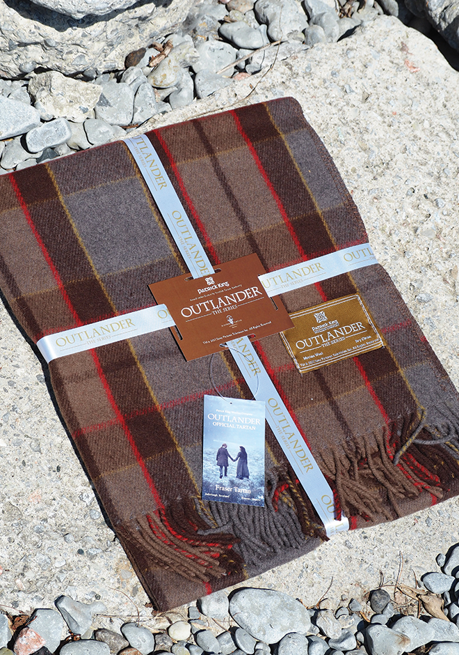 Outlander online tartan blanket