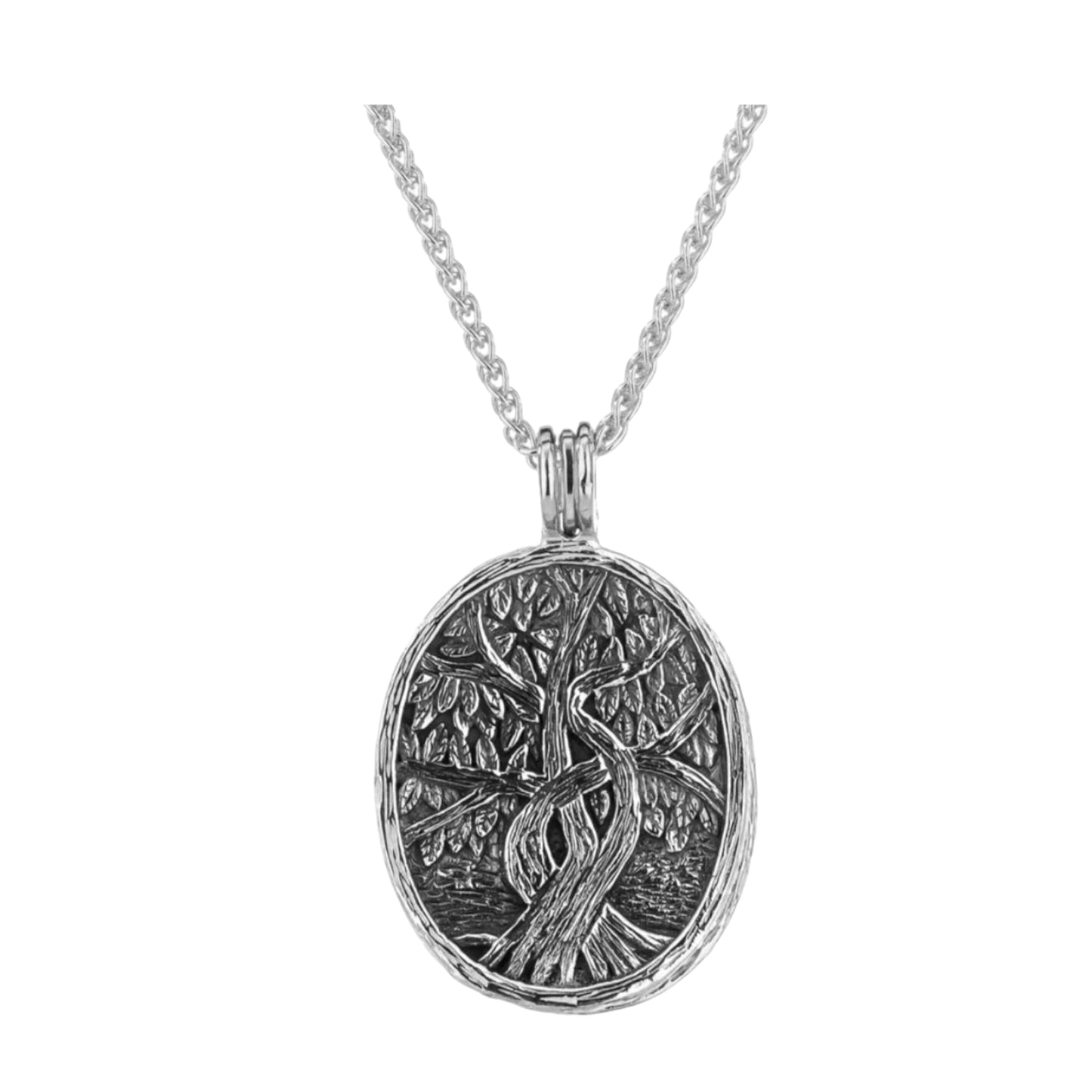 Keith Jack Silver with 22K Gold Gilding Tree of Life 4 Way Pendant