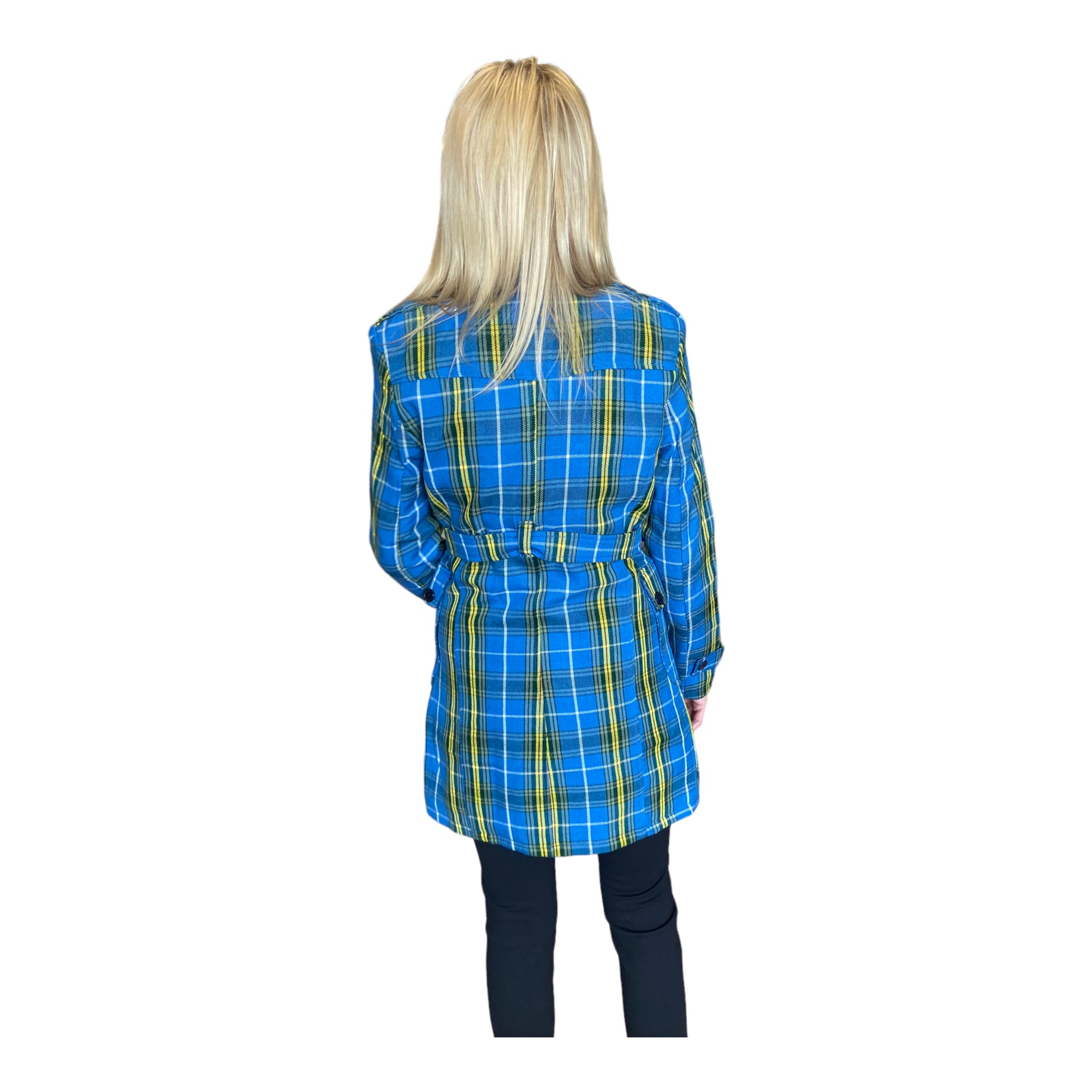 Heritage Tartan Long Trench Jacket