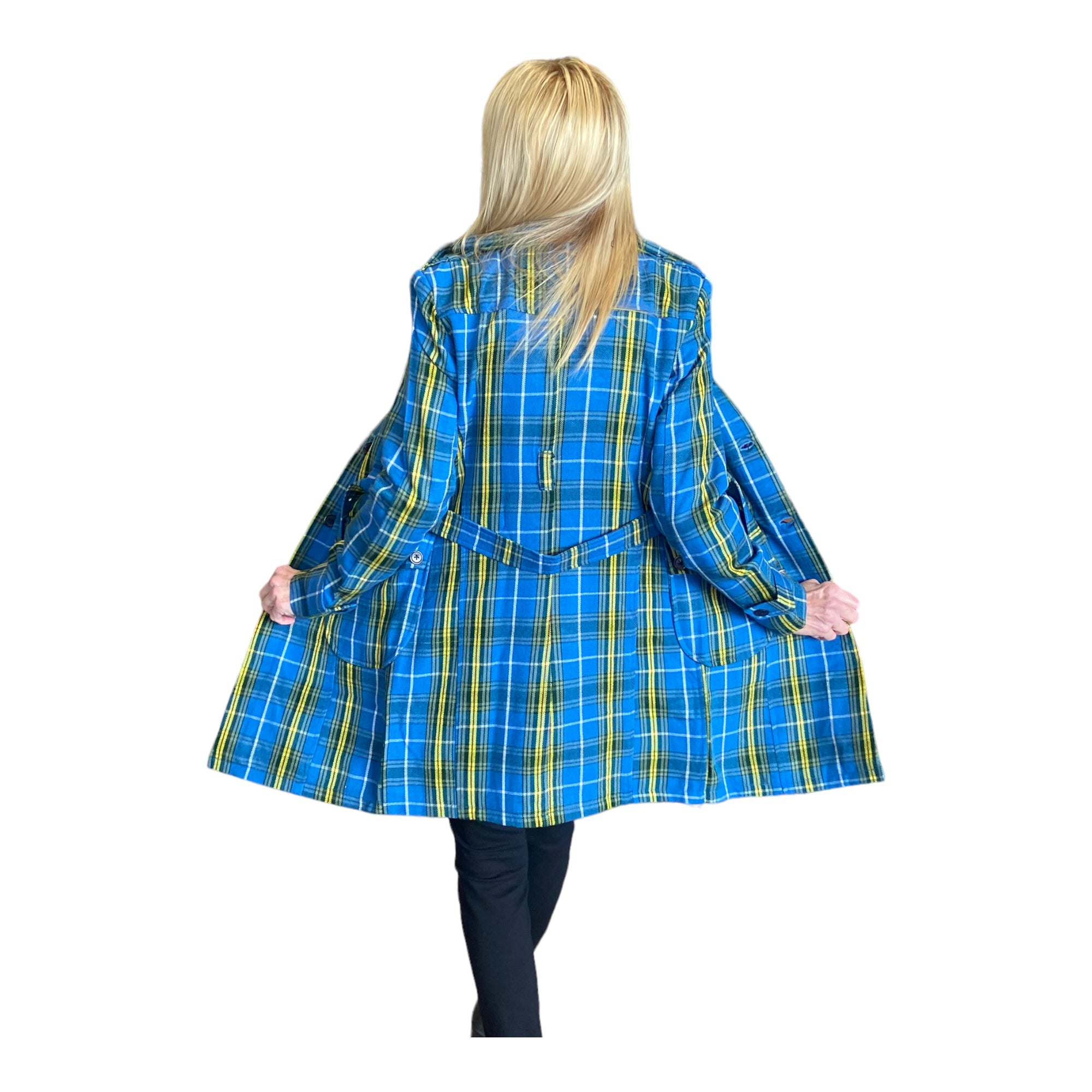 Heritage Tartan Long Trench Jacket