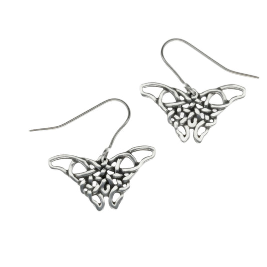 St. Justin Celtic Butterfly Earrings